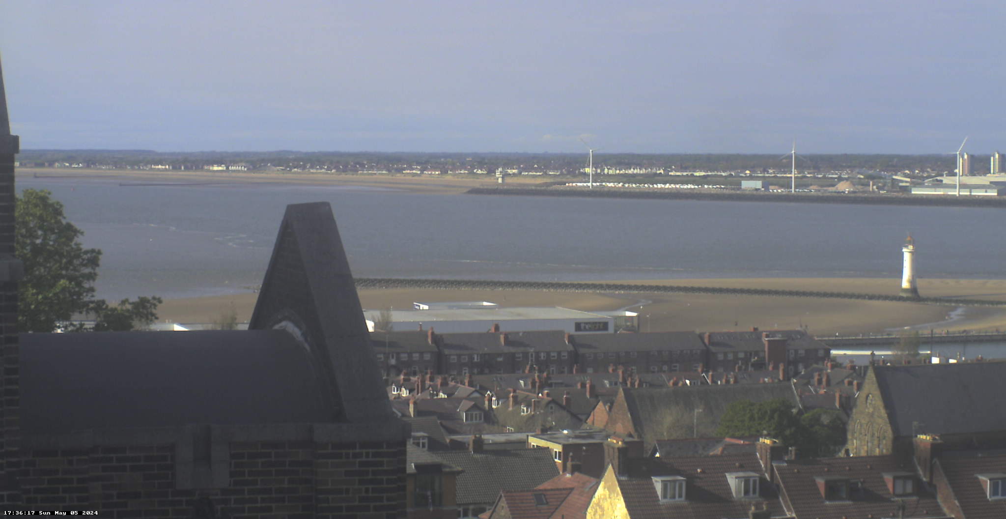Liverpool Bay, NW England - Webcam Image